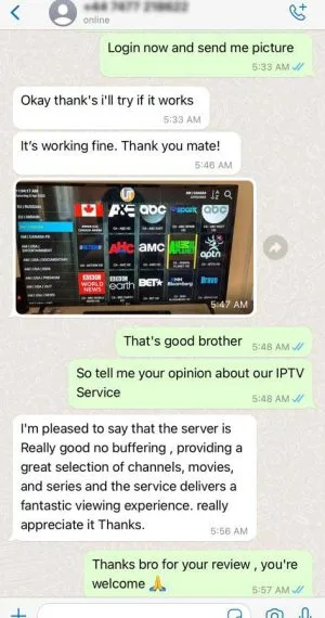 DEIPTV | Best IPTV Service Provider in 2026 28 whatsapp_review_screenshot_1